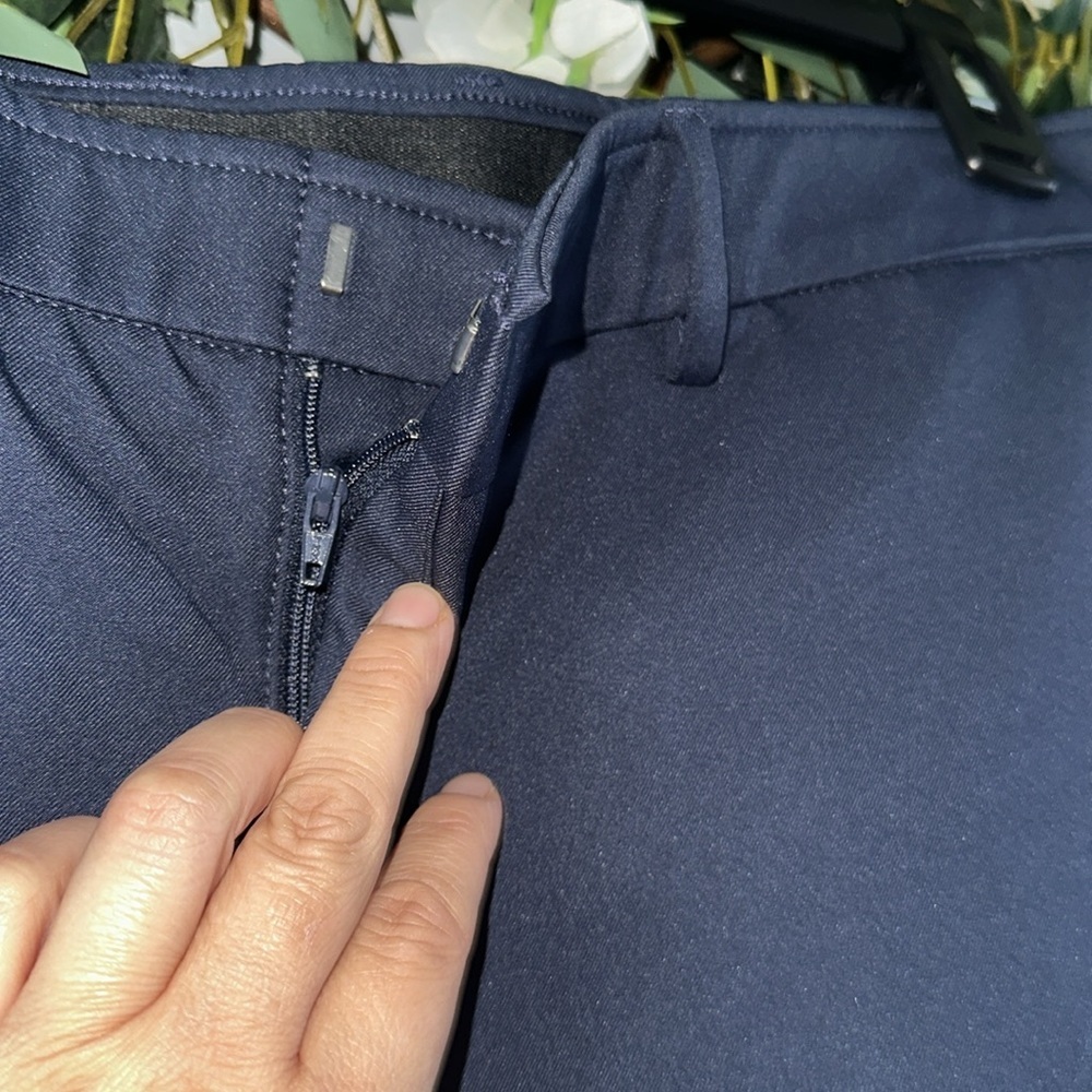 Men's Navy Trousers - Picture 5 of 7